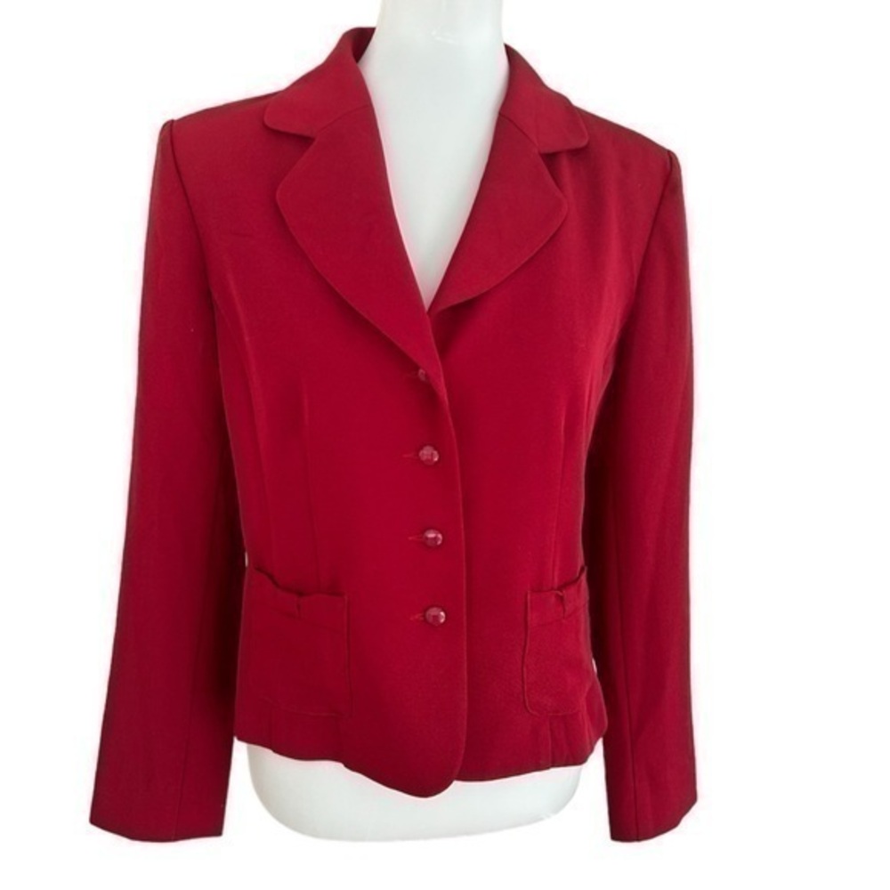 LaFont New York red vintage blazer